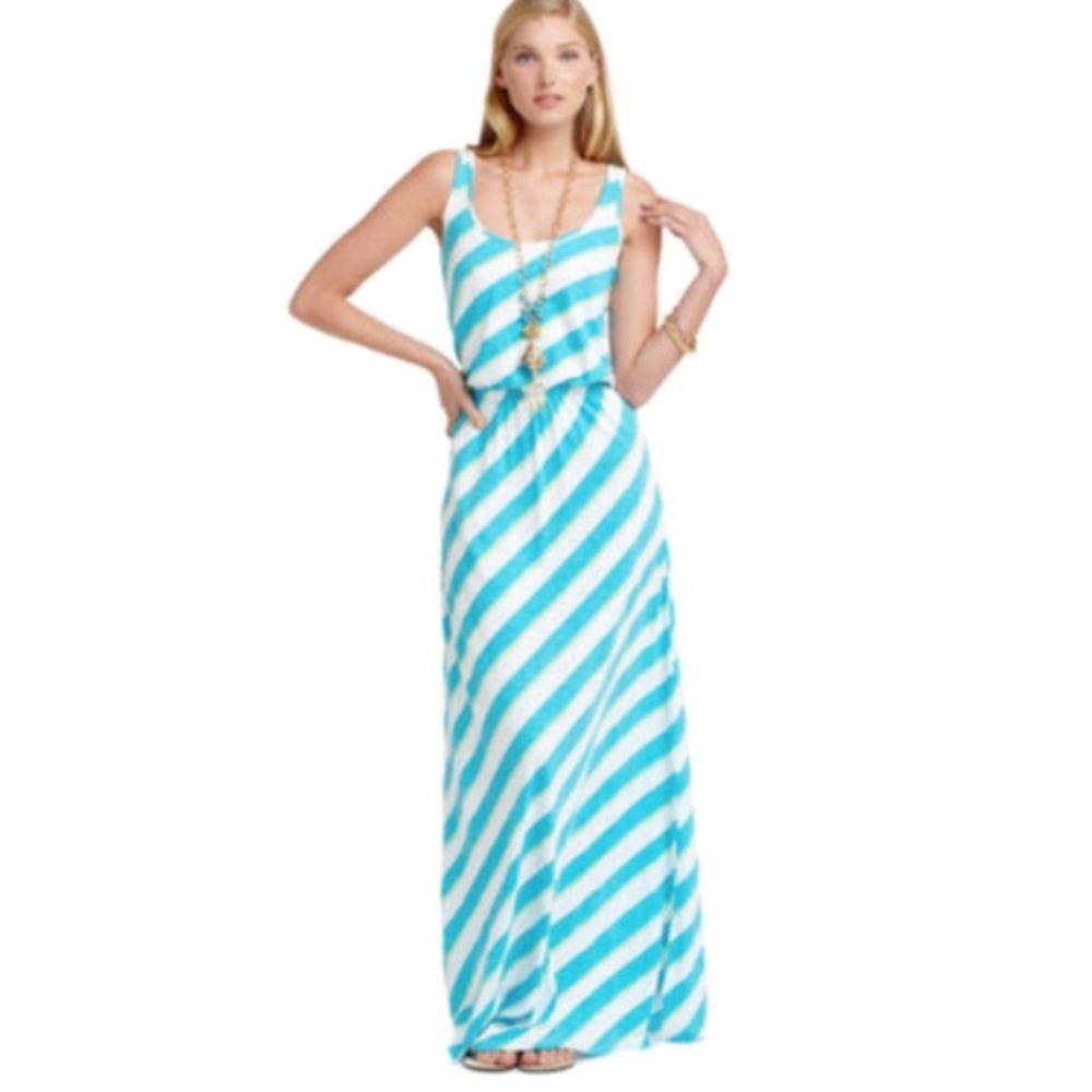 Lilly Pulitzer Striped Maxi Dress